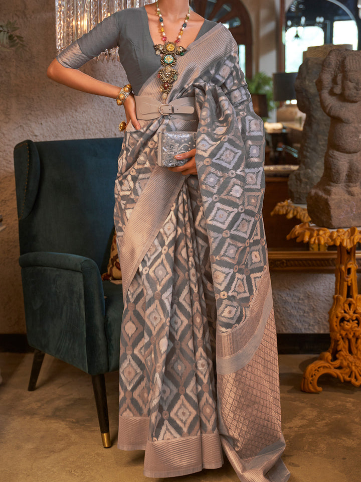 Organza Silk Saree