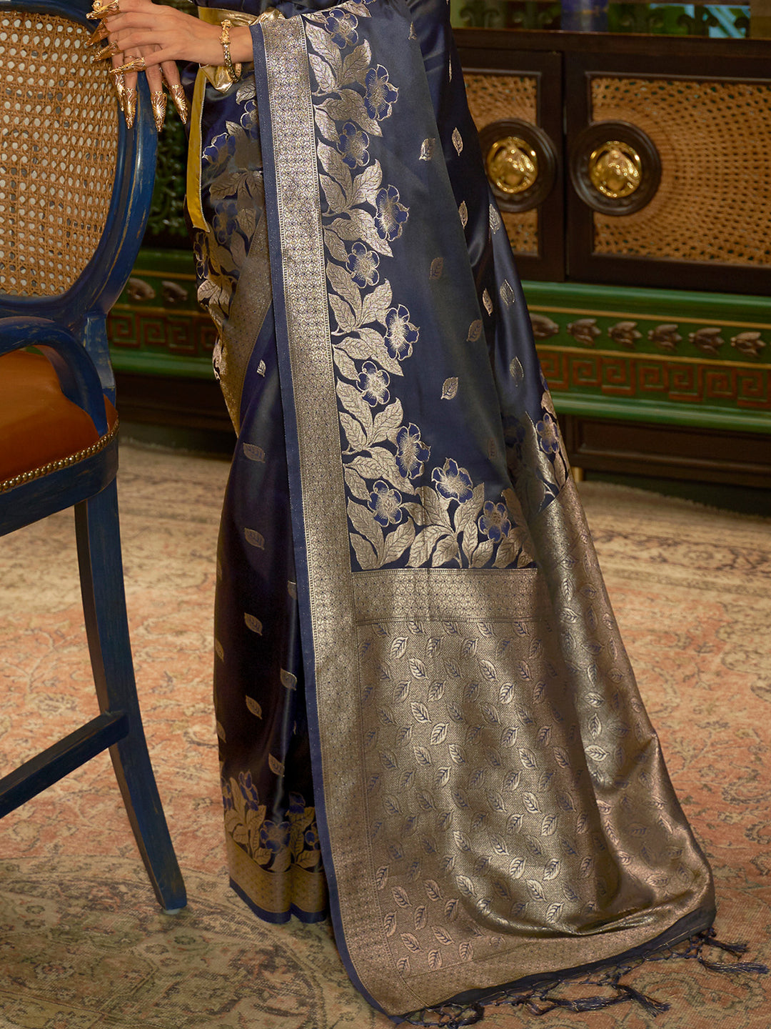 Satin Silk Saree