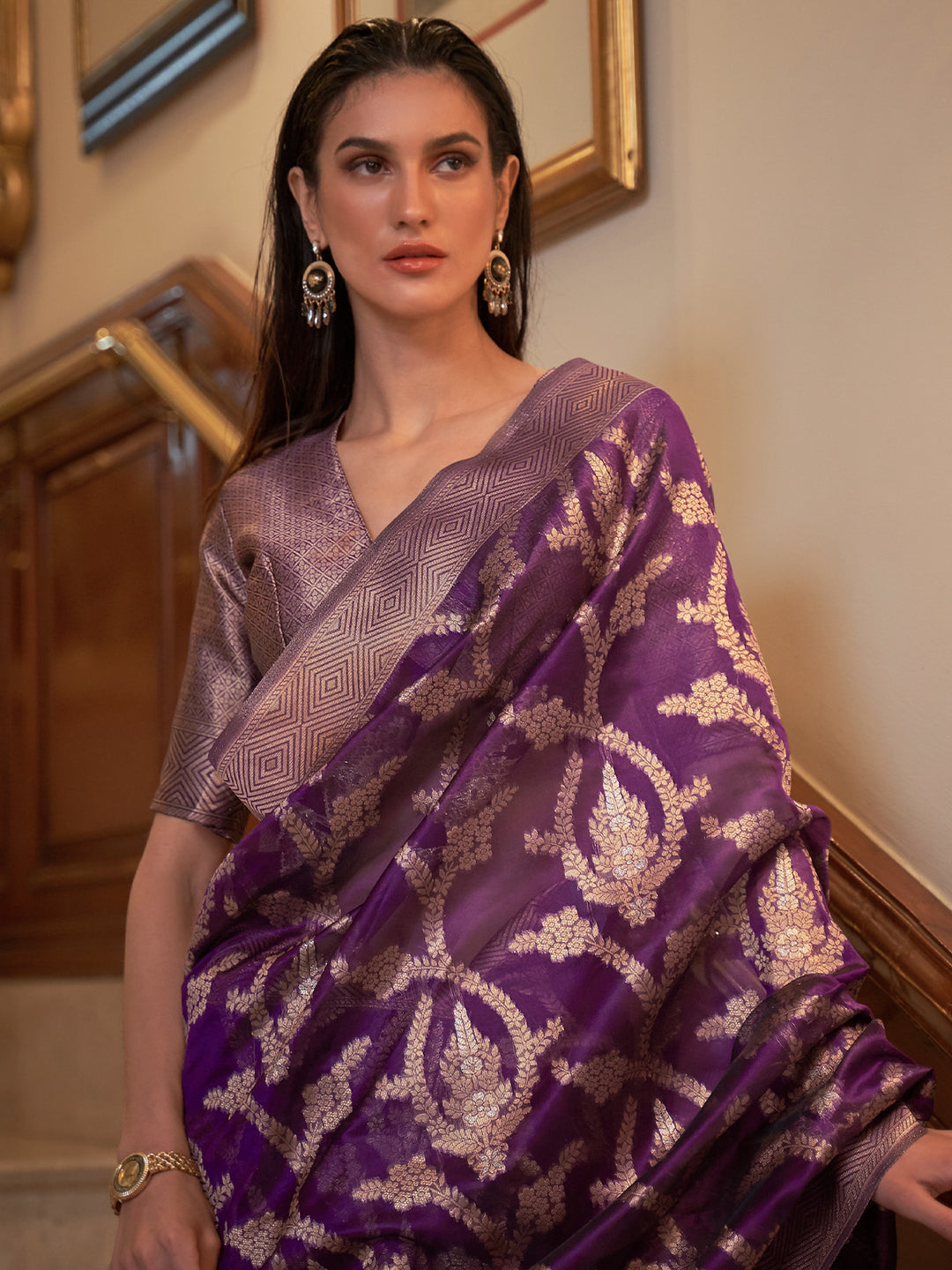 Banarasi Organza Saree