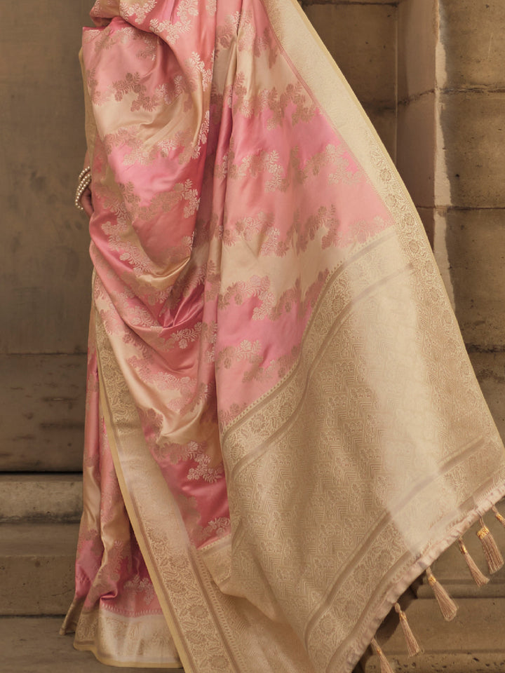 Banarasi Rangkaat Saree