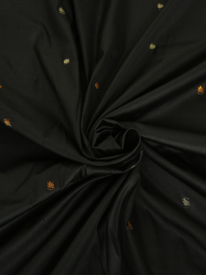 Black Katan Silk saree