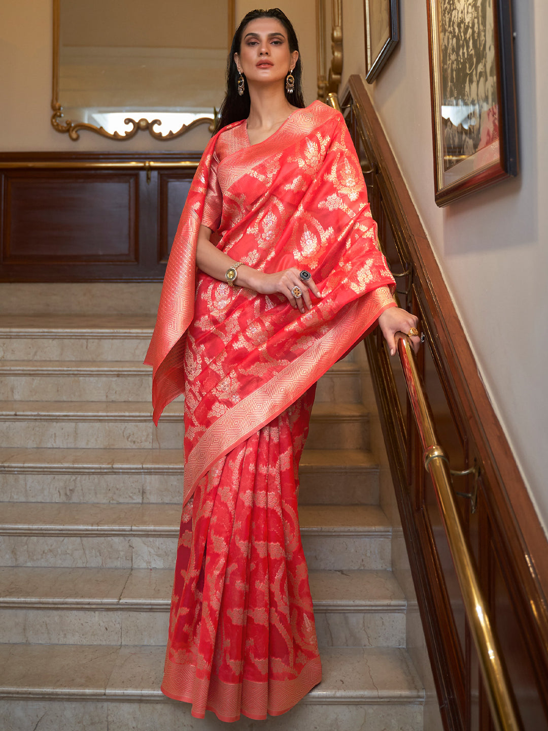 Banarasi Organza Saree
