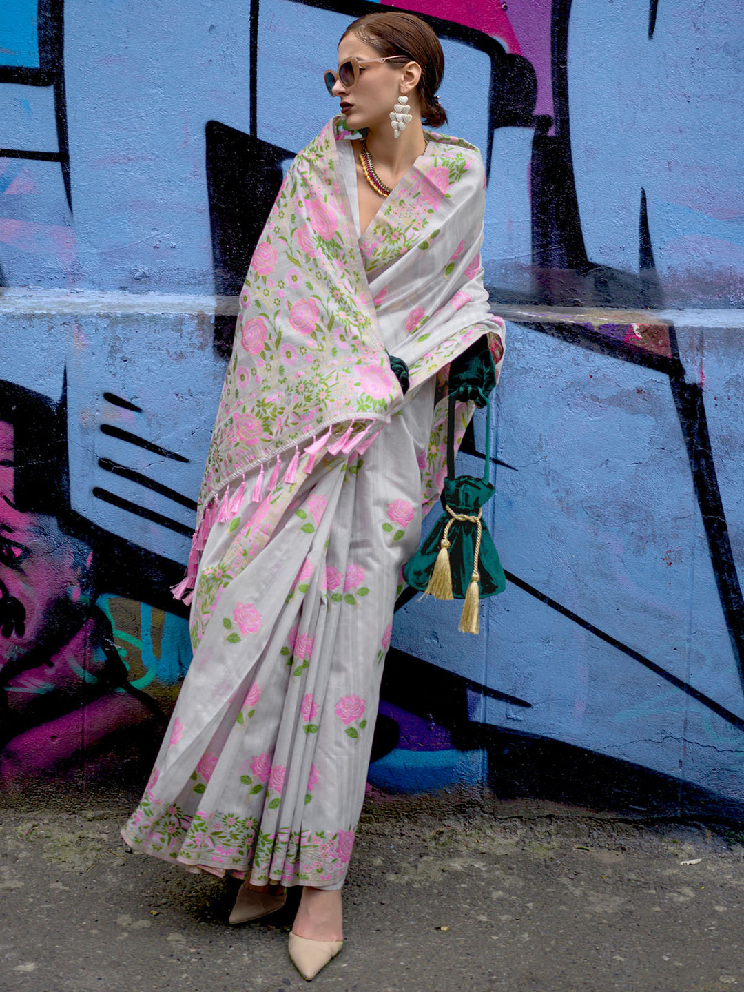 Organza Saree