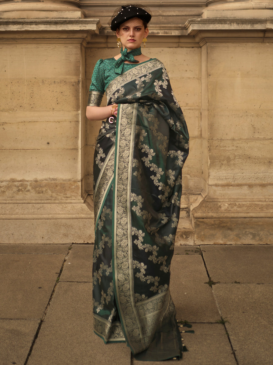 Banarasi Rangkaat Saree