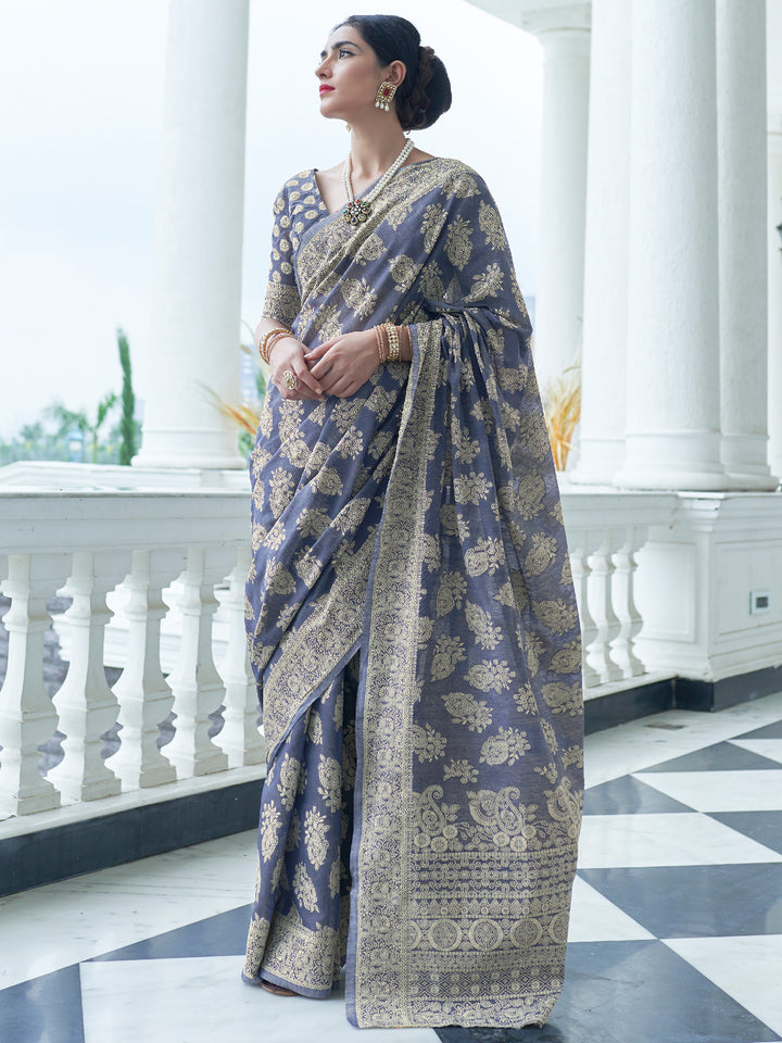 Lucknowi Saree