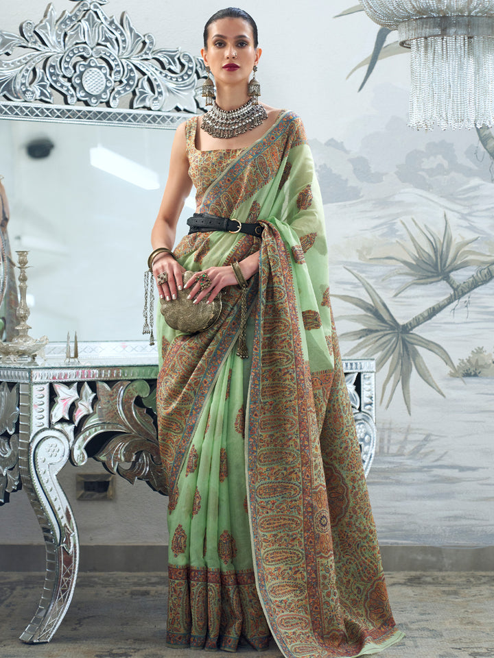 Kashmiri Saree