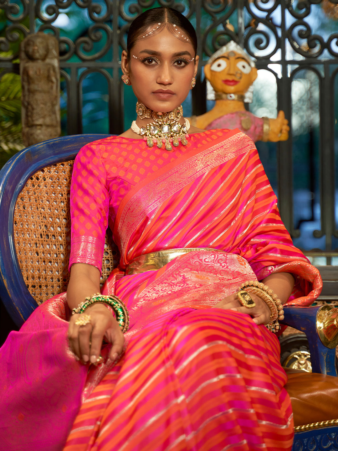Satin Silk Saree