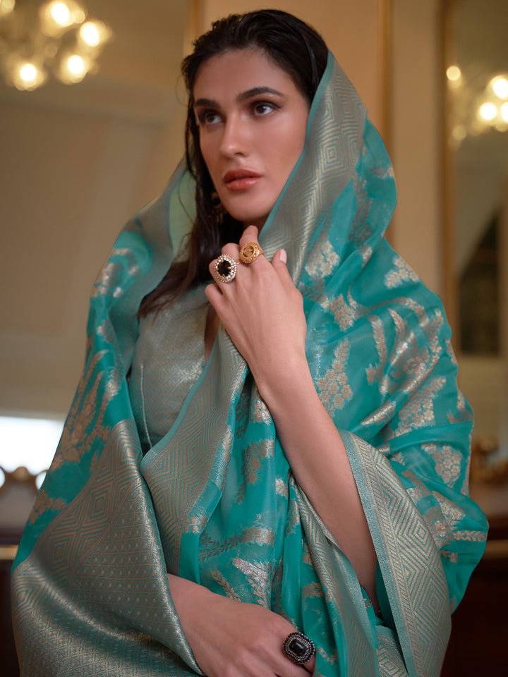 Banarasi Organza Saree