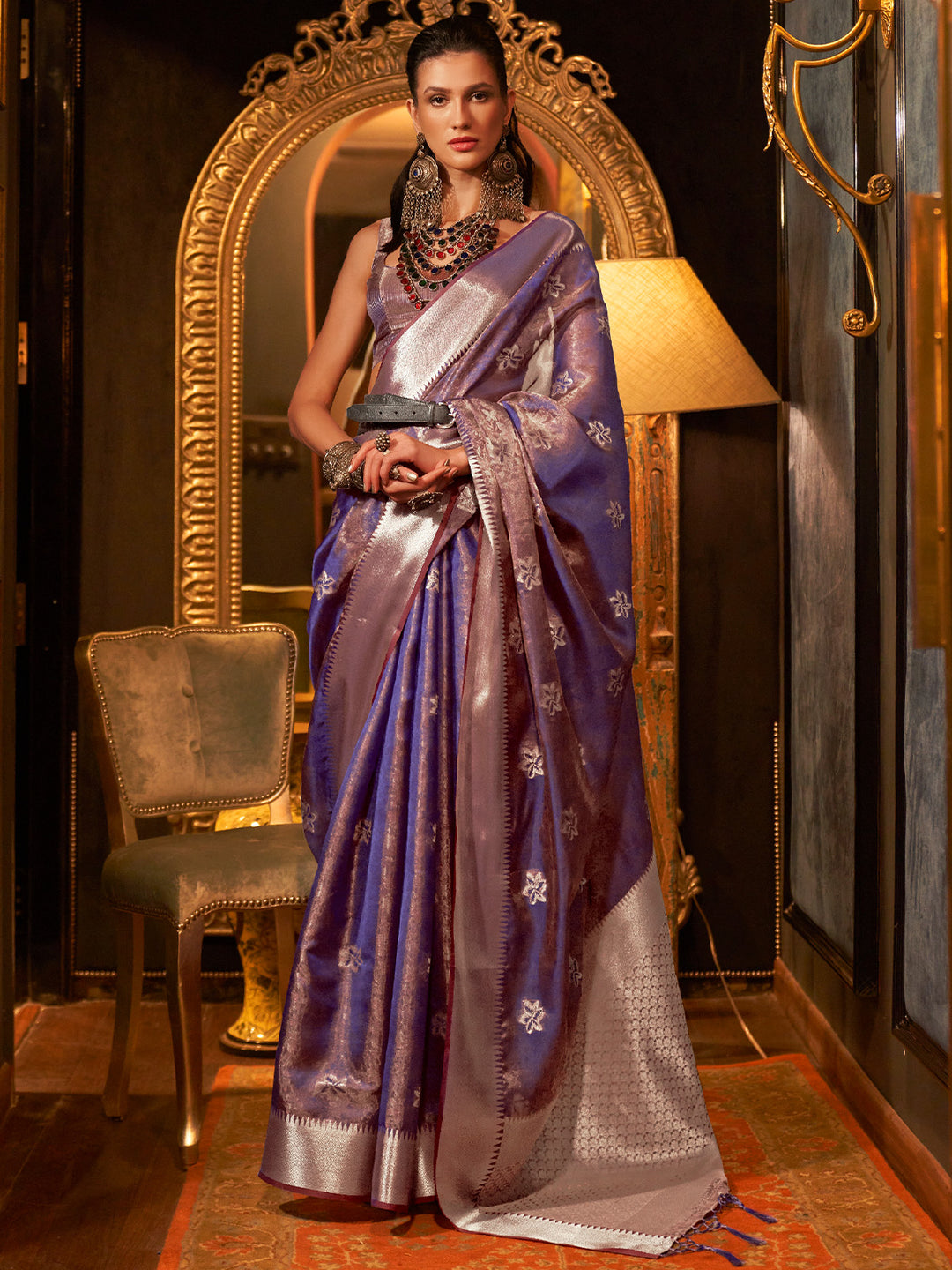 Organza Silk Saree