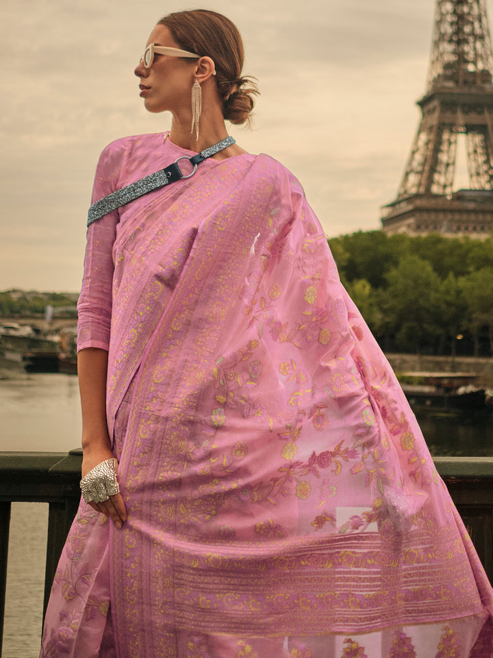Kashmiri Silk Saree