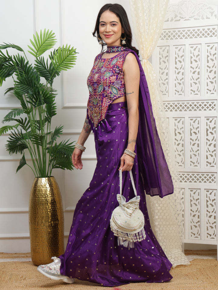 Purple Palazzo