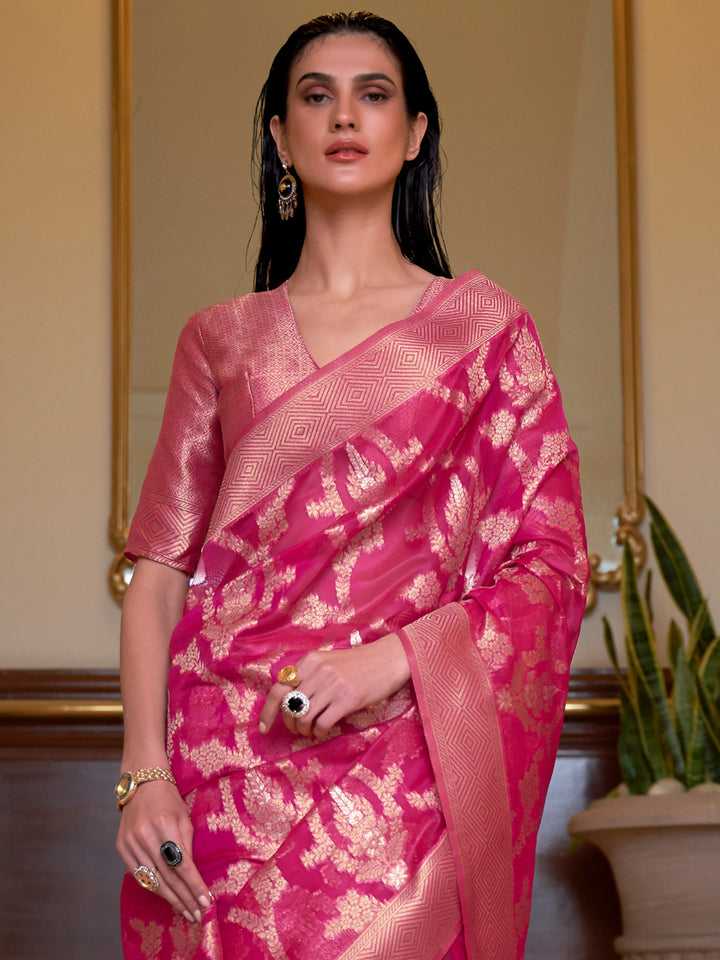 Banarasi Organza Saree