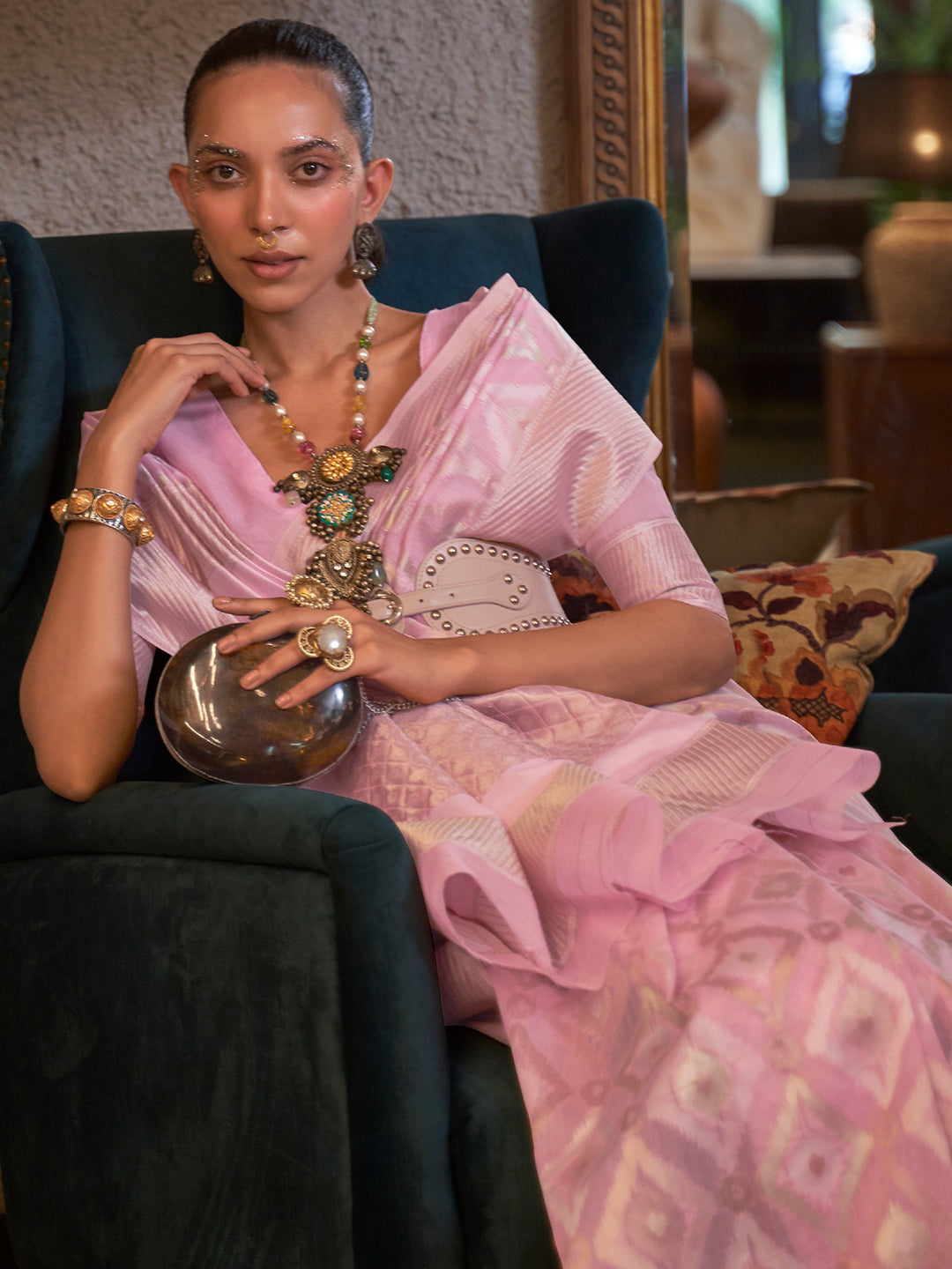 Organza Silk Saree