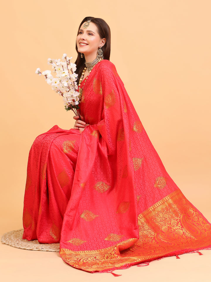 Satin Silk Saree