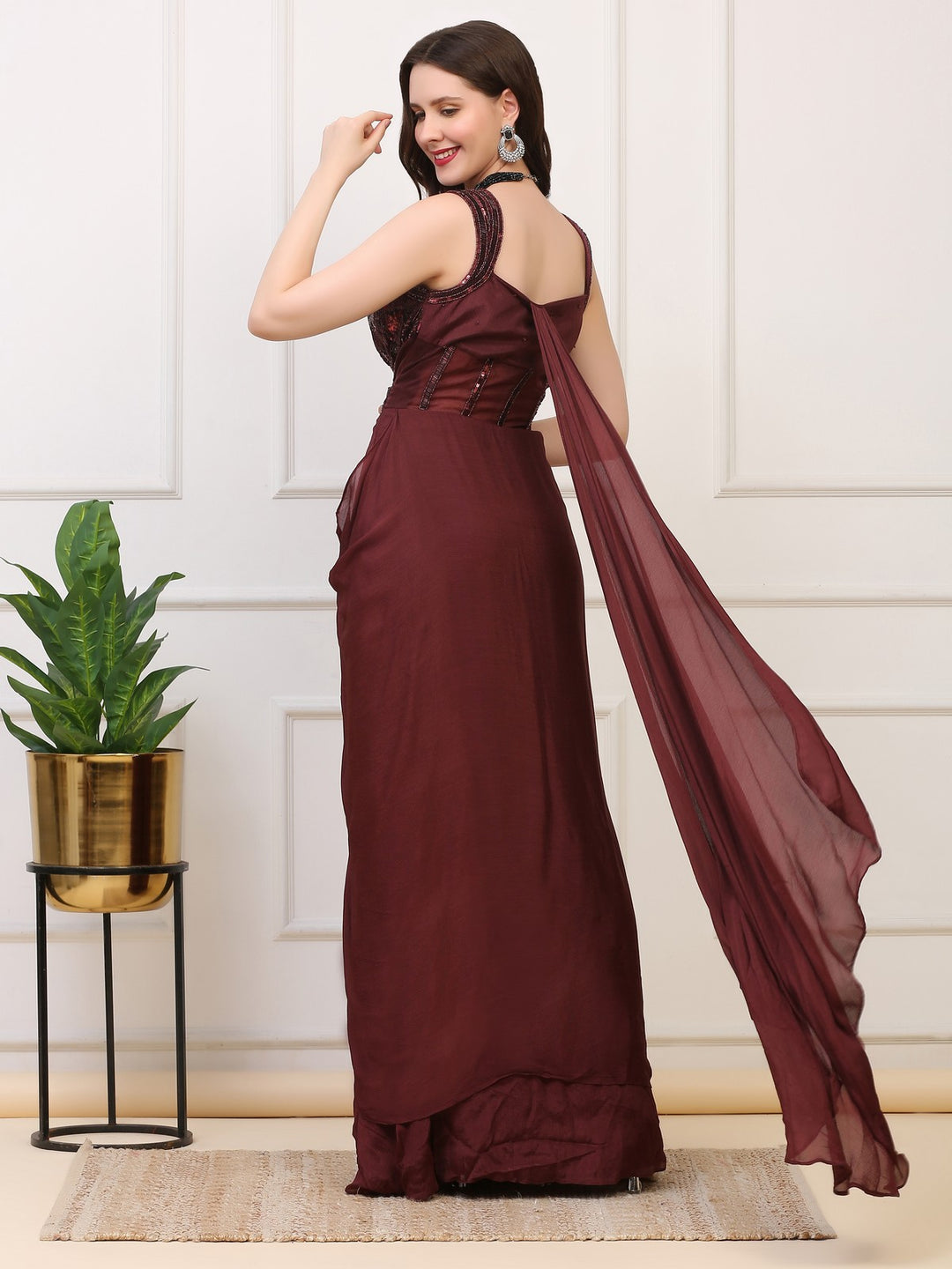 Brown Gown
