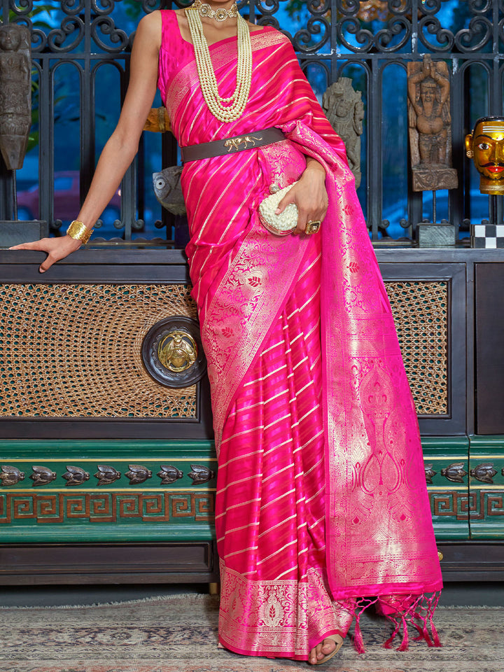Satin Silk Saree
