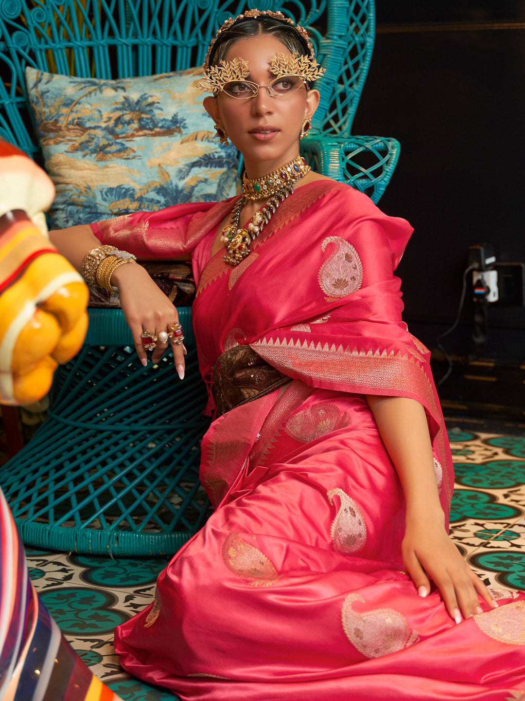 Satin Silk Saree