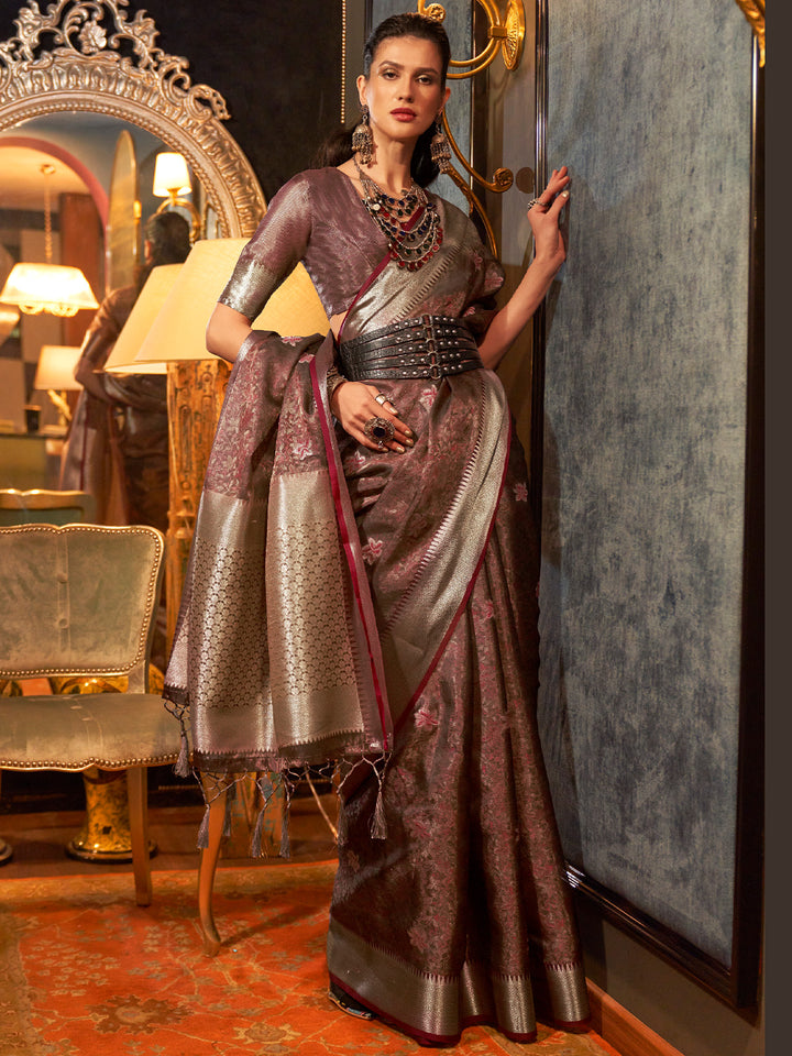 Organza Silk Saree