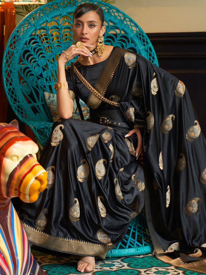 Satin Silk Saree