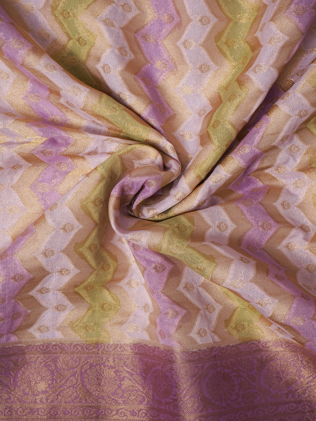 Leheriya Georgette Saree