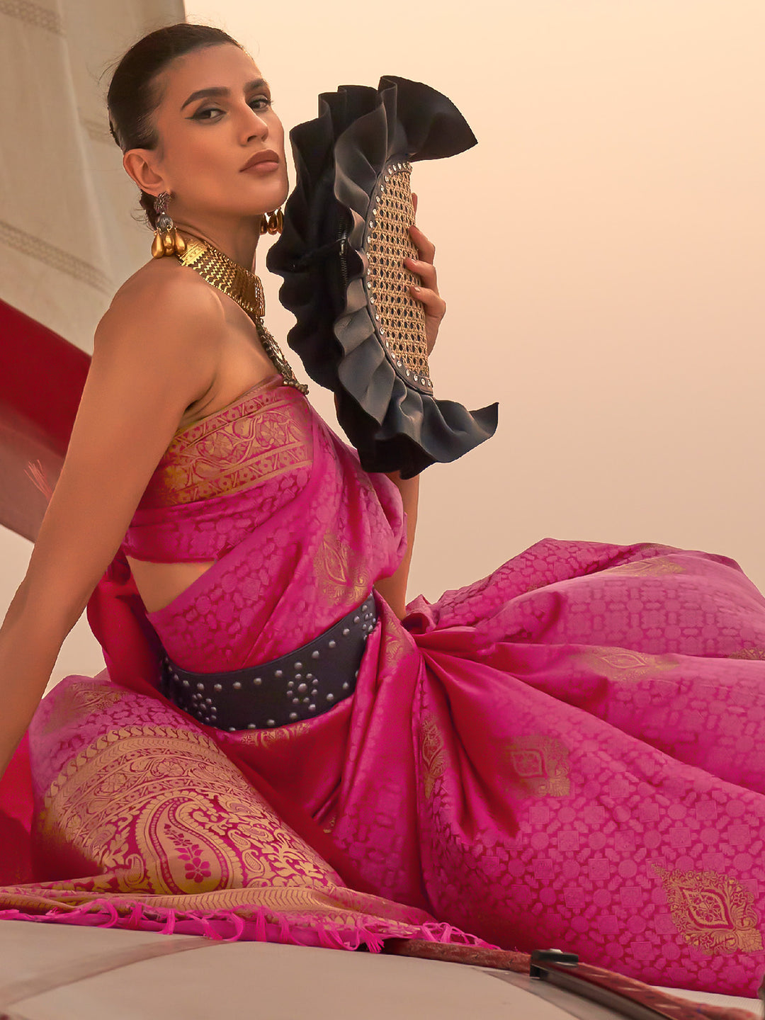 Satin Silk Saree