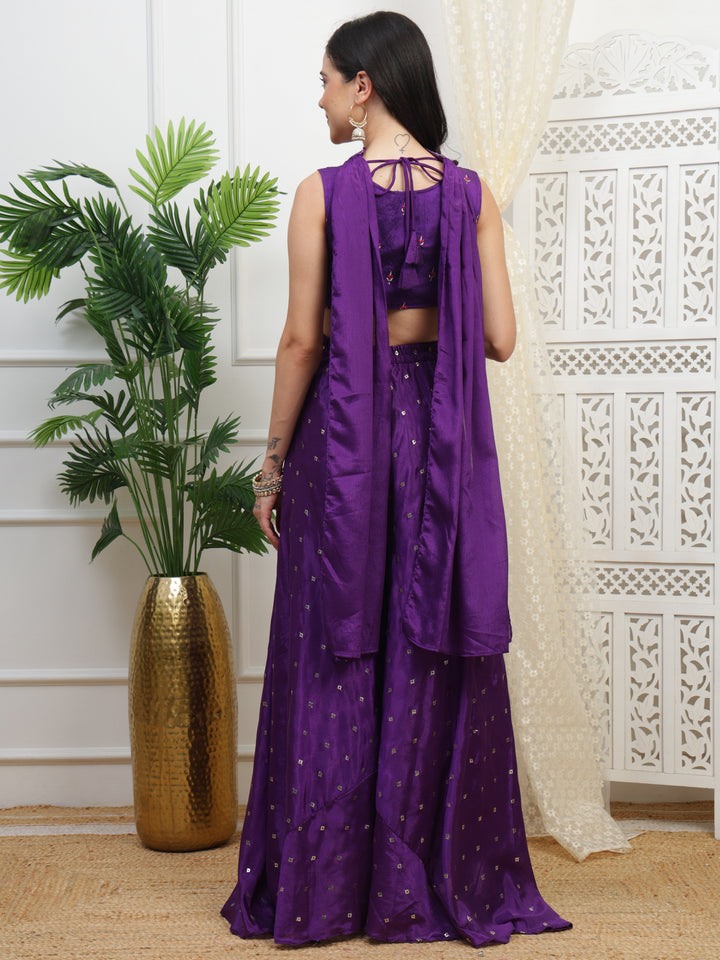 Purple Palazzo
