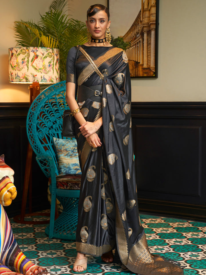 Satin Silk Saree