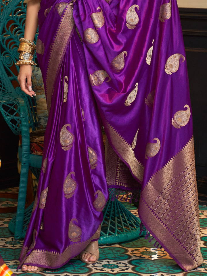 Satin Silk Saree