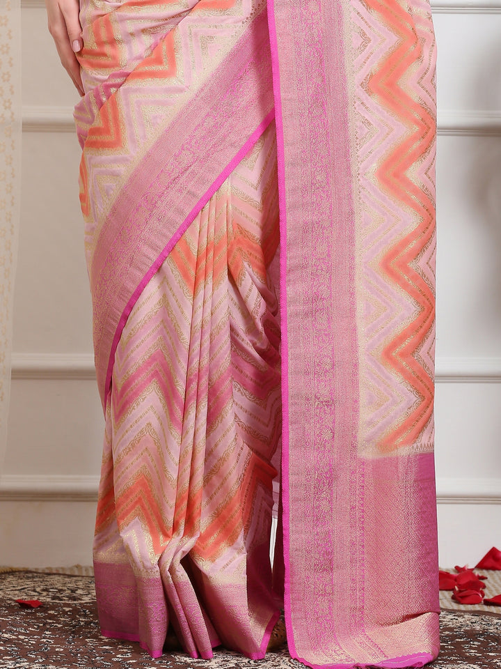 Leheriya Georgette Saree
