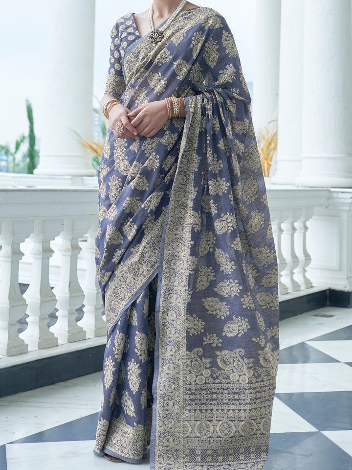 Lucknowi Saree