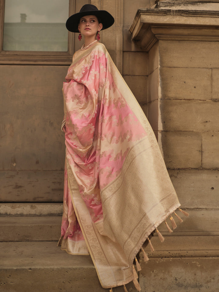 Banarasi Rangkaat Saree