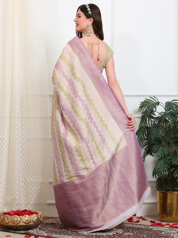 Leheriya Georgette Saree