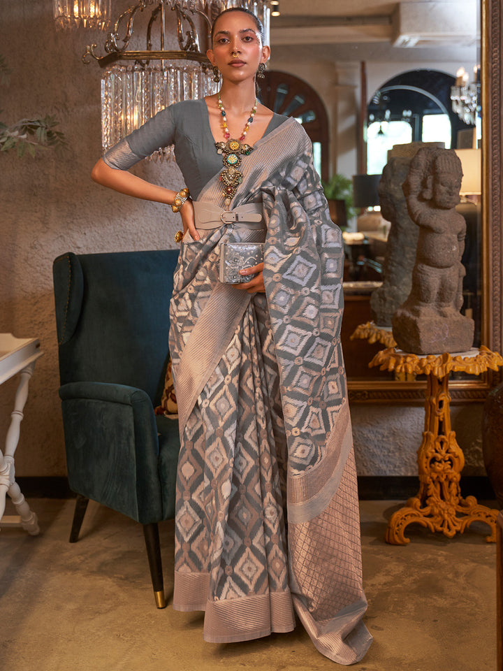 Organza Silk Saree