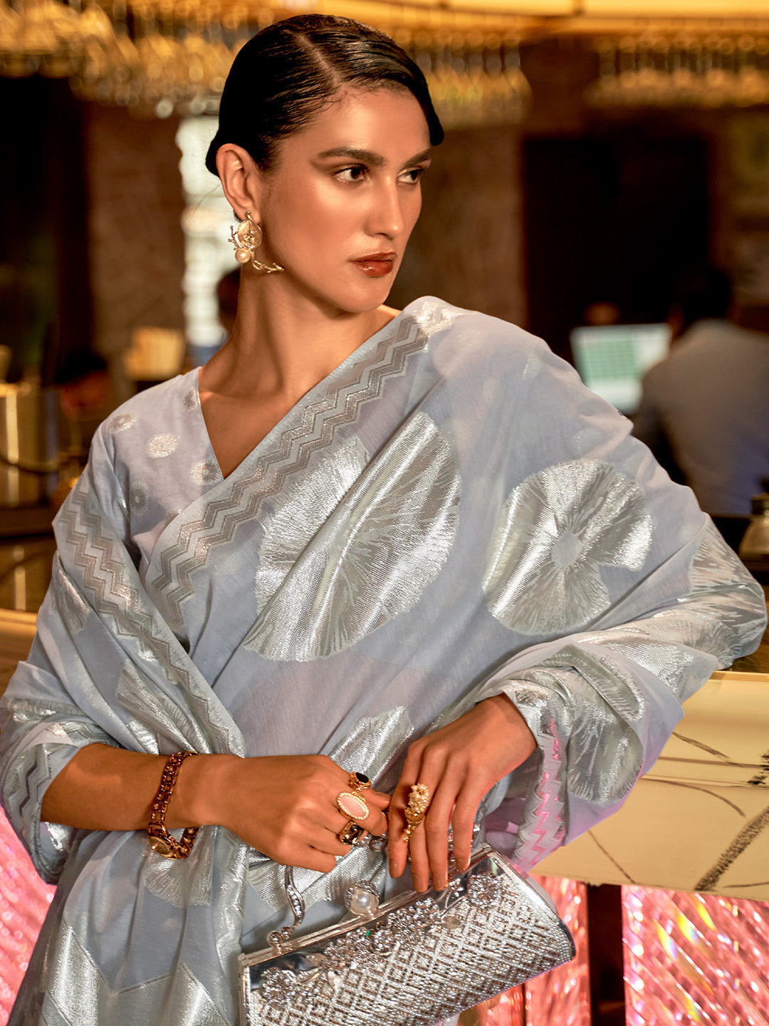 Organza Saree