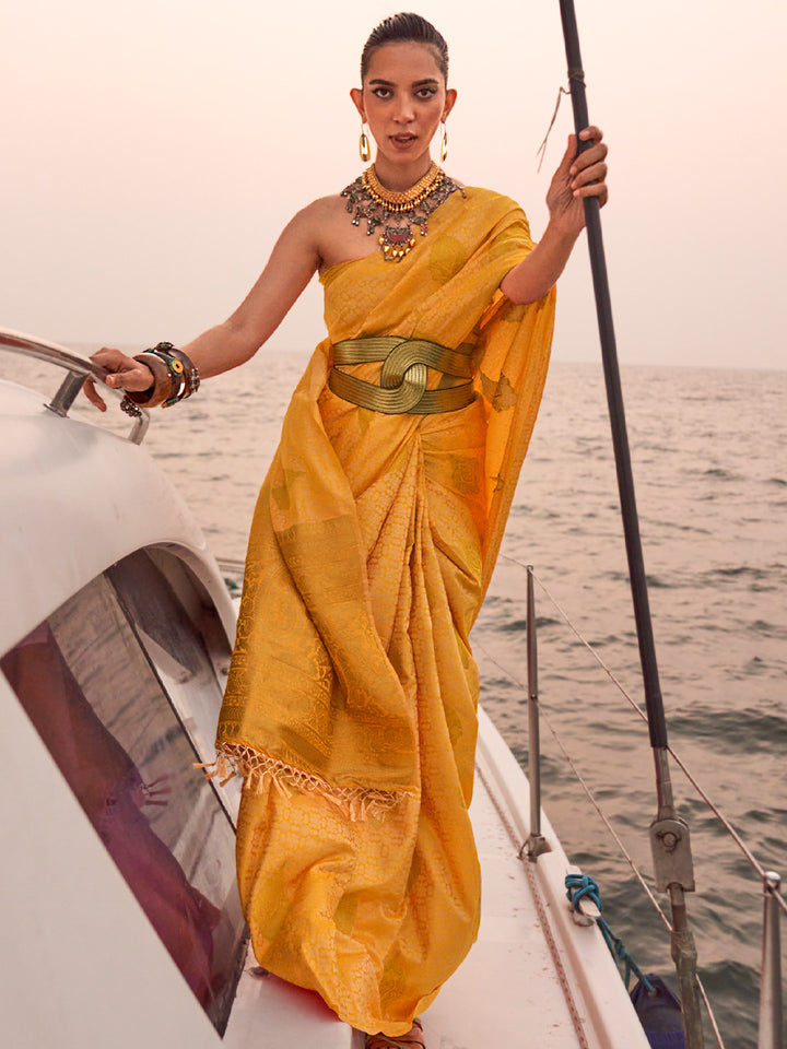 Satin Silk Saree