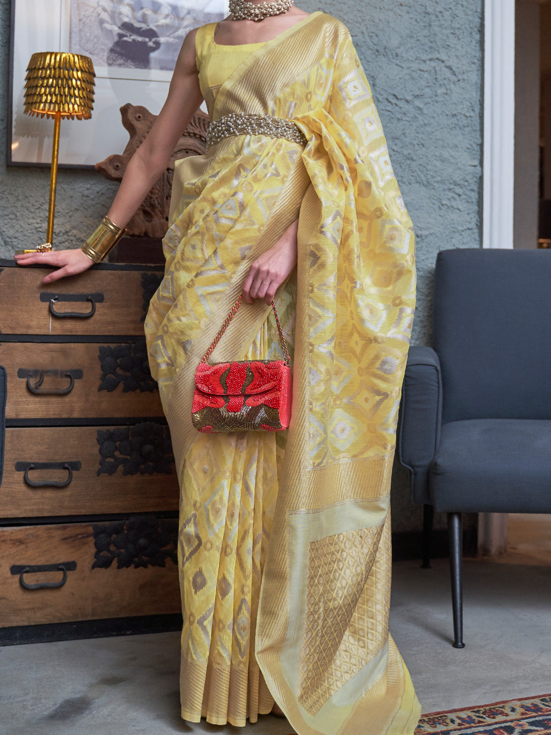 Organza Silk Saree