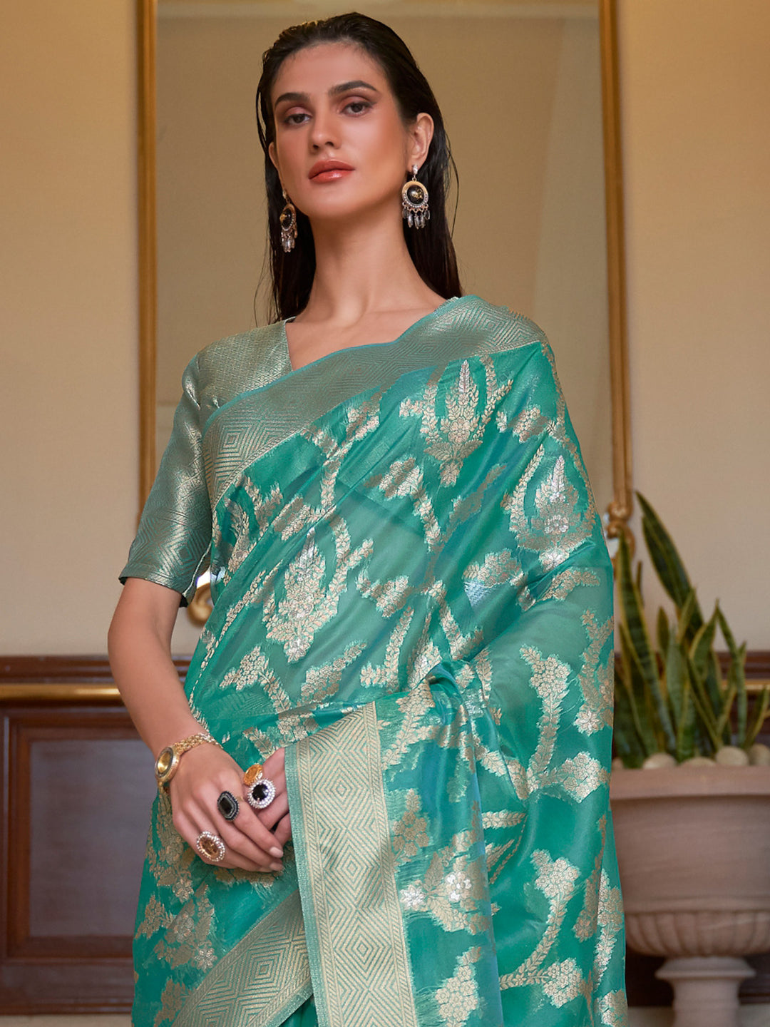 Banarasi Organza Saree