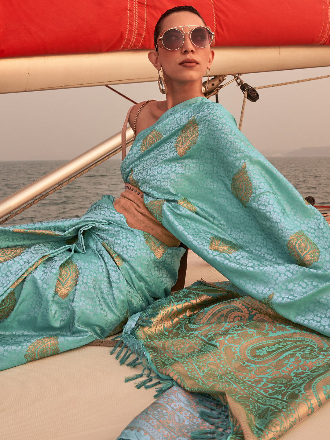 Satin Silk Saree