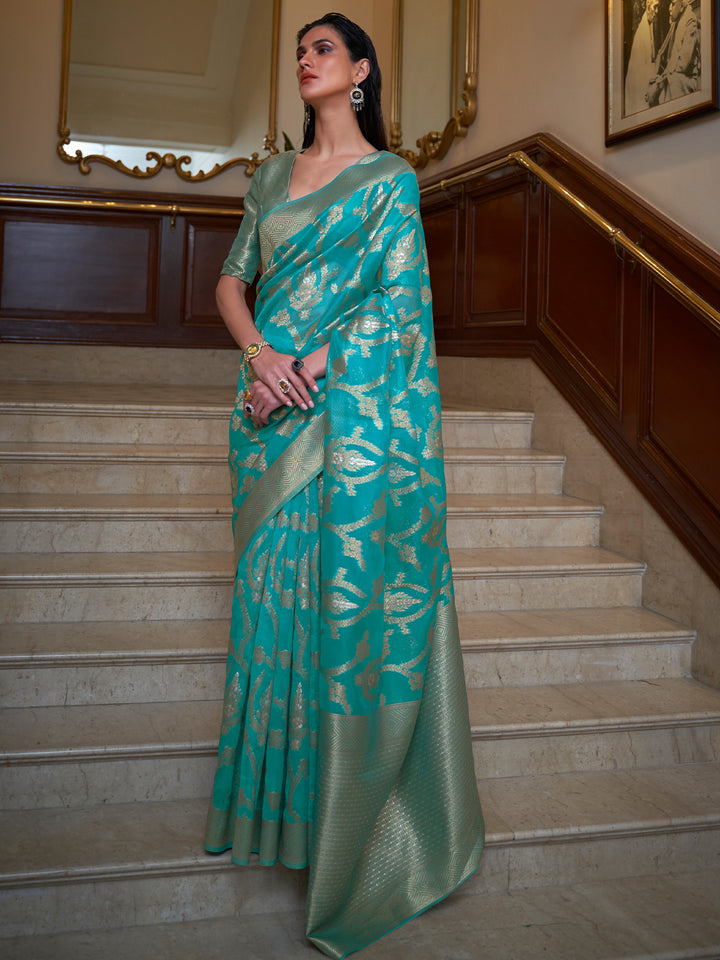 Banarasi Organza Saree