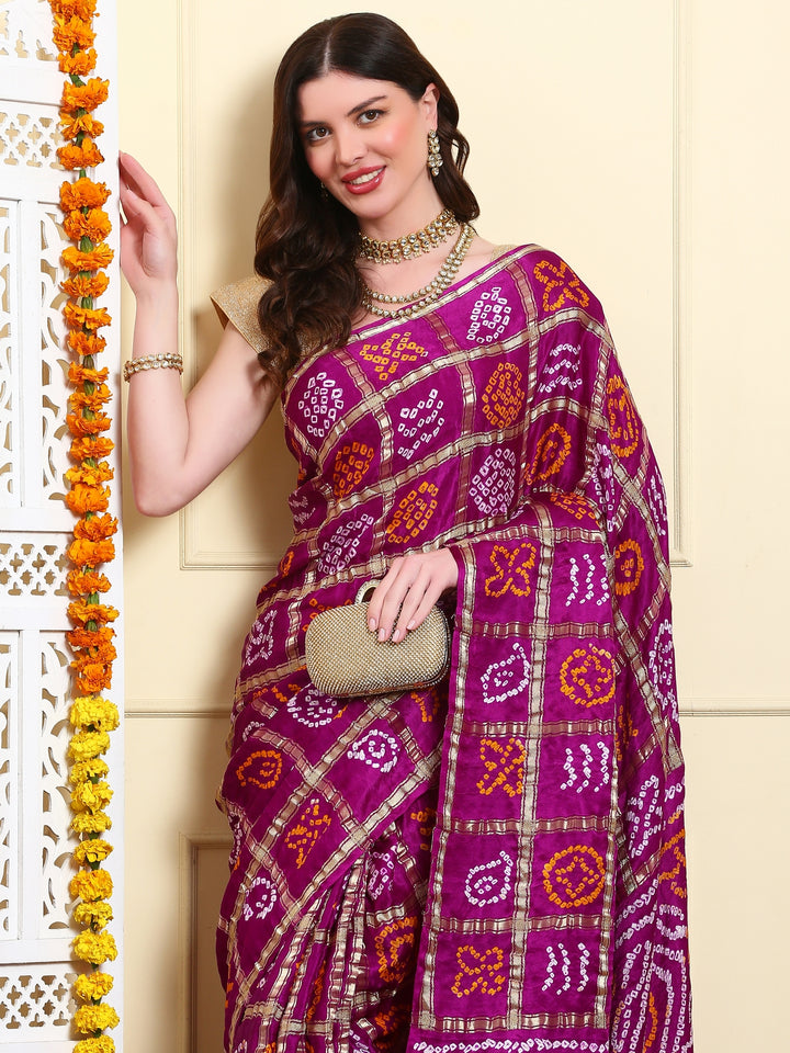 Gharchola Silk Saree
