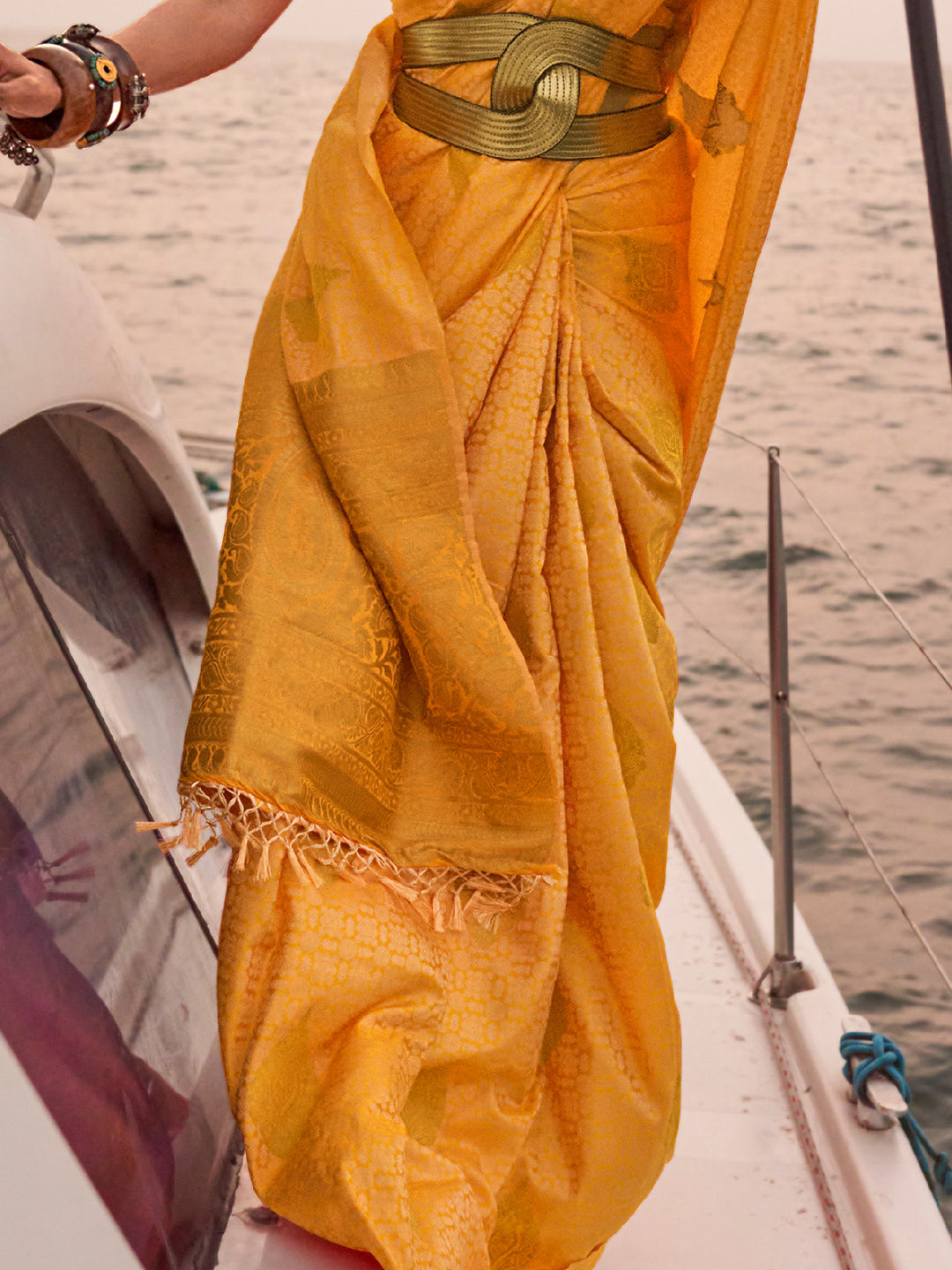 Satin Silk Saree