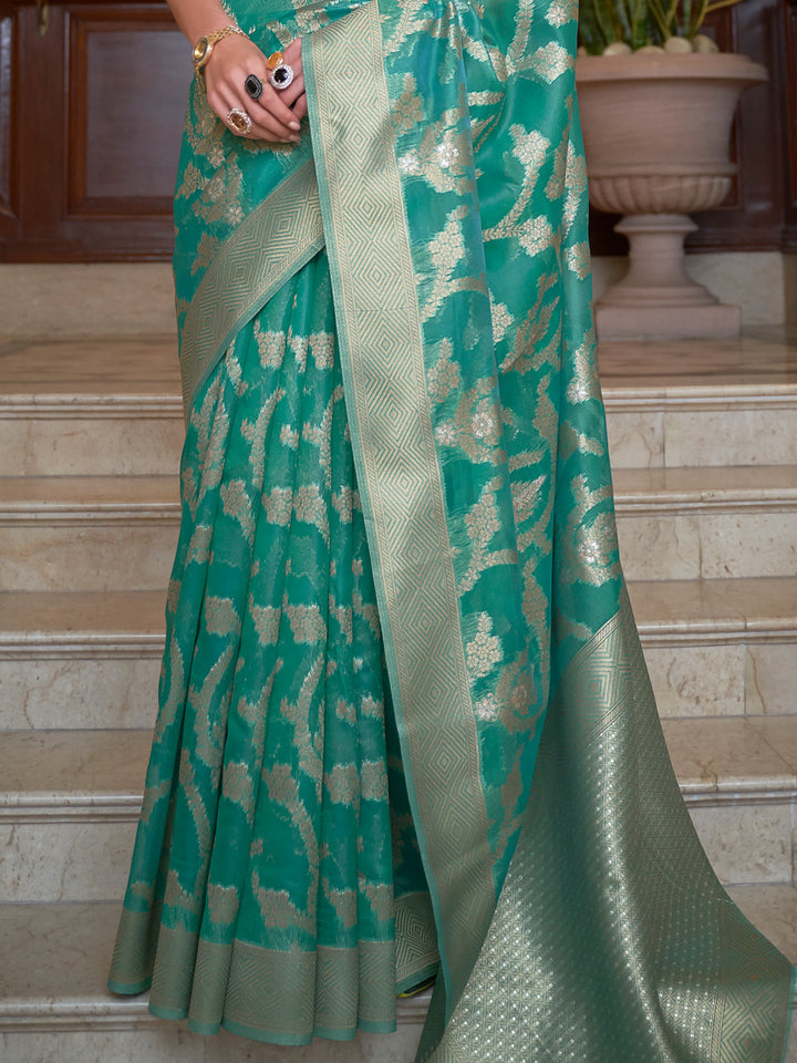 Banarasi Organza Saree