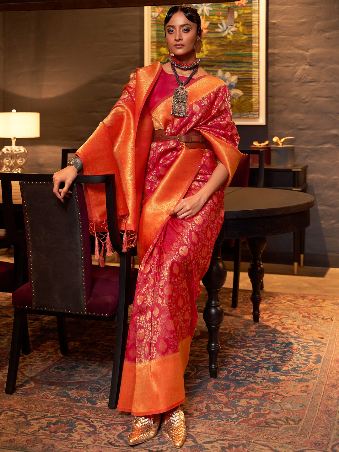 banarasi silk dress Banarasi Silk Dress Pattern From Silk Saree Meters Of Saree Give You A Lot Of This