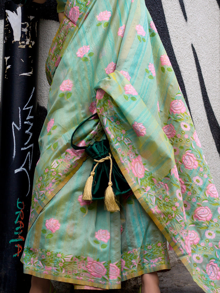 Organza Saree