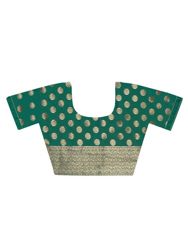 Emerald Green Silk Saree