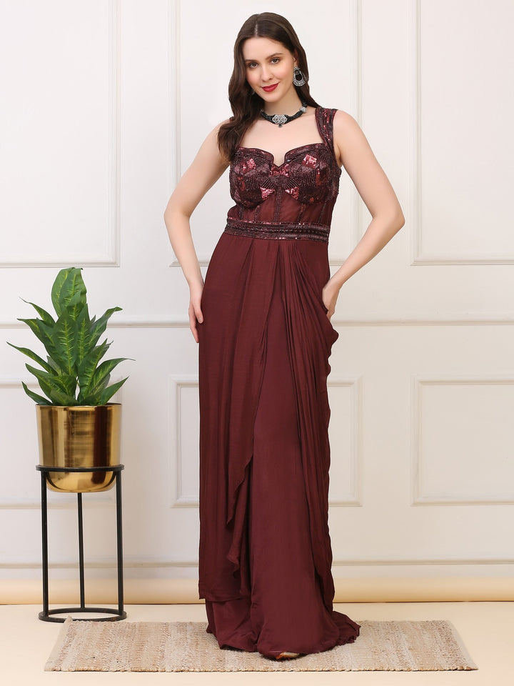 Brown Gown