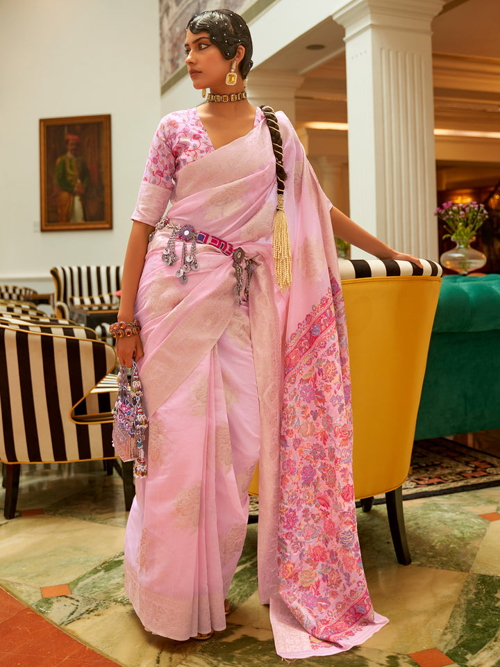 Kashmiri Silk Saree