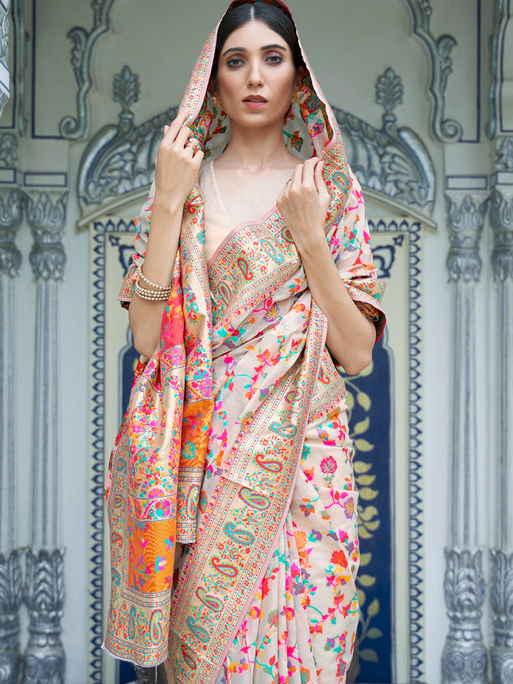 Kashmiri Silk Saree