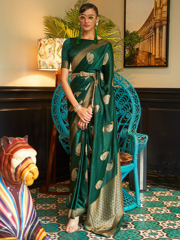 Satin Silk Saree