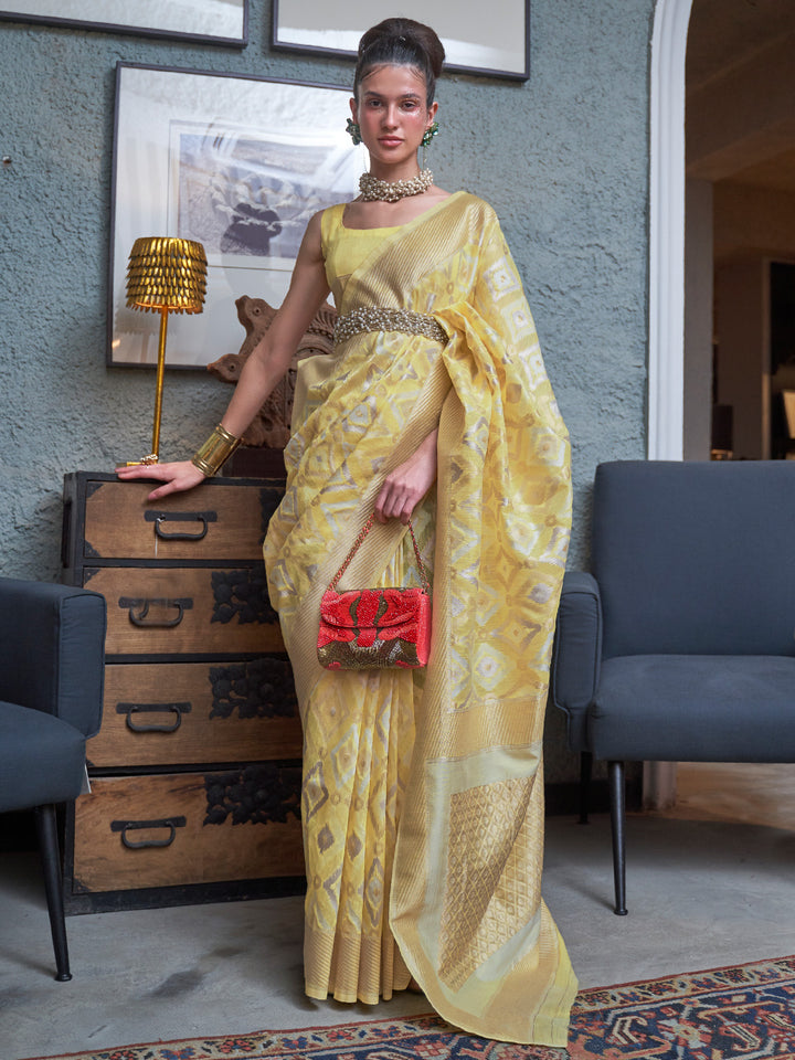 Organza Silk Saree